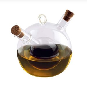 Galheteiro duplo vidro garrafa tempero 50/350ml Berlinger Haus