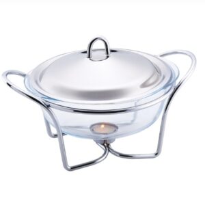 Aquecedor de Alimento Rechaud Vidro 2,4L Eternal Berlinger Haus