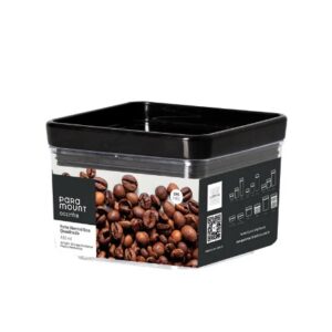 Pote Hermético Lumini Black Quadrado 480mL Paramount