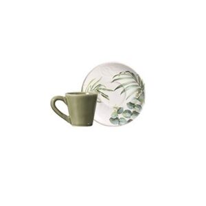 Jogo Xícaras de Café com Pires Tucano 65 ml 12 Peças Cerâmica Scalla
