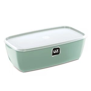 Pote Multiuso Retangular Verde Menta 5 Litros