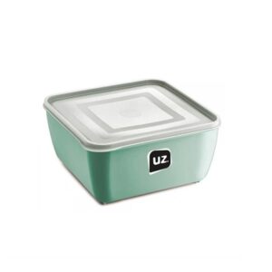 Pote Multiuso Premium Quadrado Verde Menta 1,5 Litros
