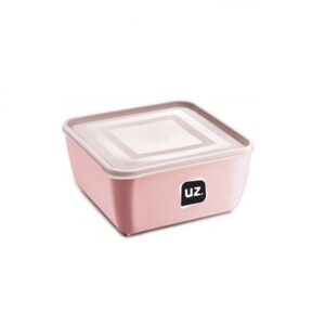 Pote Multiuso Premium Quadrado Rosa 500ml