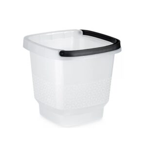 Balde Slim com Alça 8,5 Litros Transparente