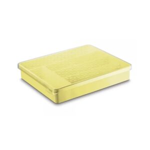 Organizador Multiúso com Tampa Amarelo